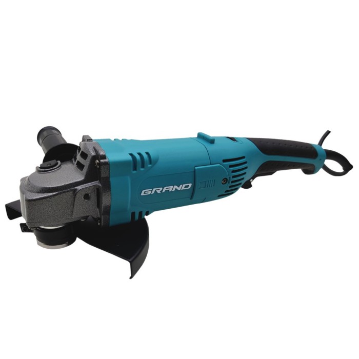 Кутова шліфувальна машина (болгарка) Grand МШУ-180-2300SE, 2300 Вт, диск 180 мм, регулювання обертів