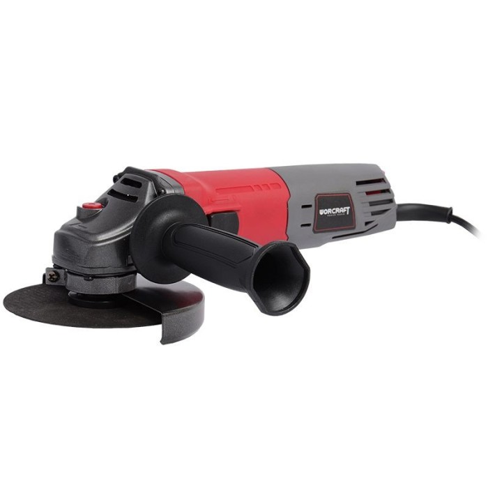 Угловая шлифовальная машина (болгарка) Worcraft AG08-125S, 850 Вт, 11000 об/мин, диск 125 мм, регул.