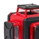 Рівень лазерний 360 град, 3 лазерні головки INTERTOOL МТ-3057