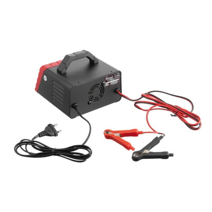 Пристрій зарядний для акумуляторів INTERTOOL AT-3025 (12 В-2/6/10 А, 24-2/6 А, 2.2-200 Ач, LCD-дисплей)