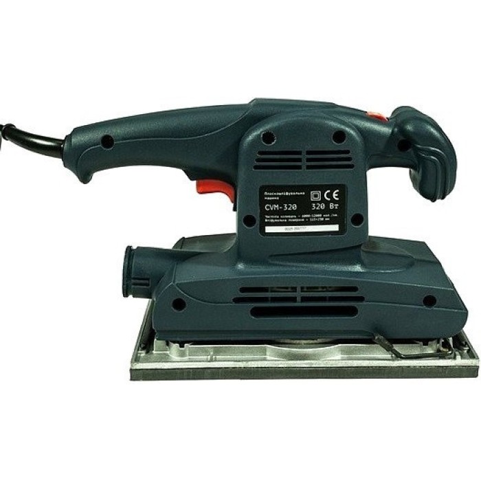 Вібраційна шліфувальна машина Craft CVM-320, 320 Вт, 6000-12000 кол/хв, розмір паперу 115х230