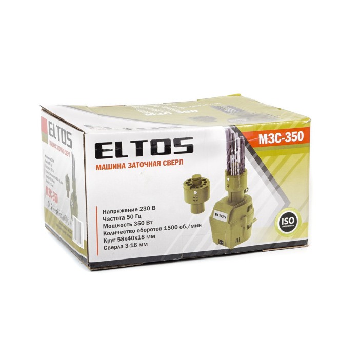 Заточна машина для свердел Eltos МЗС-350