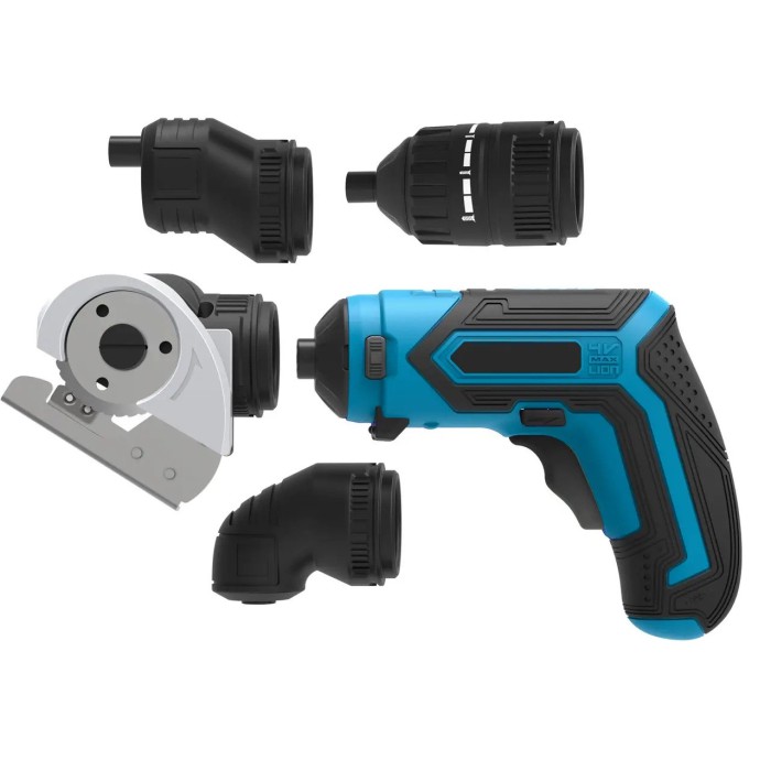 Акумуляторна викрутка з набором насадок KRASMANN 1501 AS 4 DS