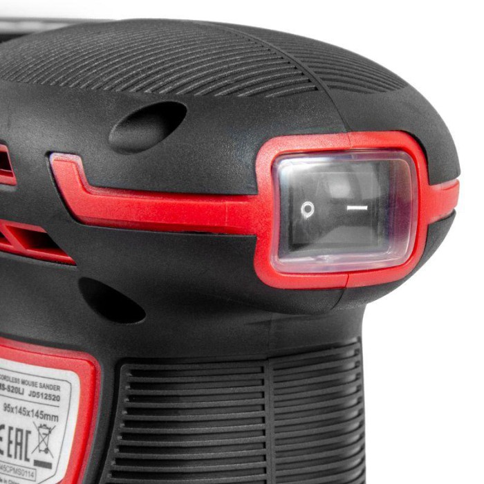 Акумуляторна шліфмашина дельтовидна вібраційна Worcraft CPMS-S20Li (без АКБ та ЗП)