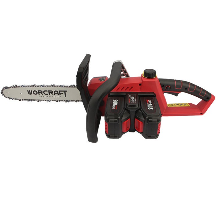Аккумуляторная цепная пила WORCRAFT CGC-S40Li, 40 В, без акк., 4500 об/мин. шина 350 мм, плавный пуск