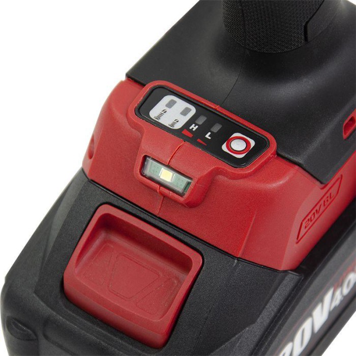 Акумуляторний безщітковий гайковерт ударний WORCRAFT CIS-S20LiB-260, без АКБ та ЗП, 20В, 260 Нм, LED-підсвічування, 2 швидкості