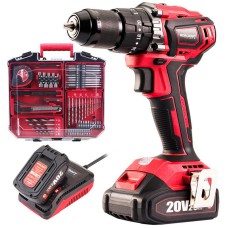 Акумуляторний безщітковий шуруповерт WORCRAFT CHD-S20LiBAT (2 АКБ 20В, 2 А * год, набір інструментів, кейс) Акумуляторний безщітковий шуруповерт WORCRAFT CHD-S20LiBAT (2 АКБ 20В, 2 А * год, набір інструментів, кейс)
