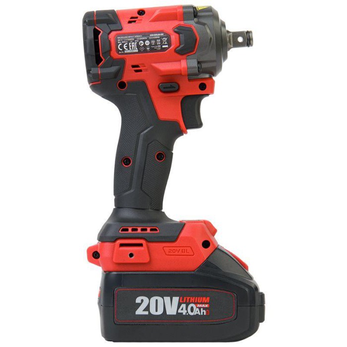 Акумуляторний безщітковий ударний гайковерт WORCRAFT CIW‑S20LiB‑450, без АКБ та ЗП, 460 Нм, 3 швидкості Акумуляторний безщітковий ударний гайковерт WORCRAFT CIW‑S20LiB‑450, без АКБ та ЗП, 460 Нм, 3 швидкості