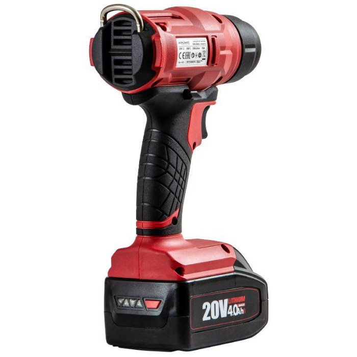 Акумуляторний фен будівельний Worcraft CHG-S20Li (без АКБ та ЗП) Акумуляторний фен будівельний Worcraft CHG-S20Li (без АКБ та ЗП)