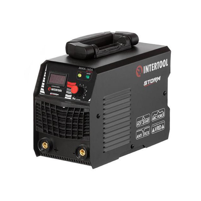 Апарат зварювальний, інверторний MMA-160A, STORM INTERTOOL WT-4003 Апарат зварювальний, інверторний MMA-160A, STORM INTERTOOL WT-4003