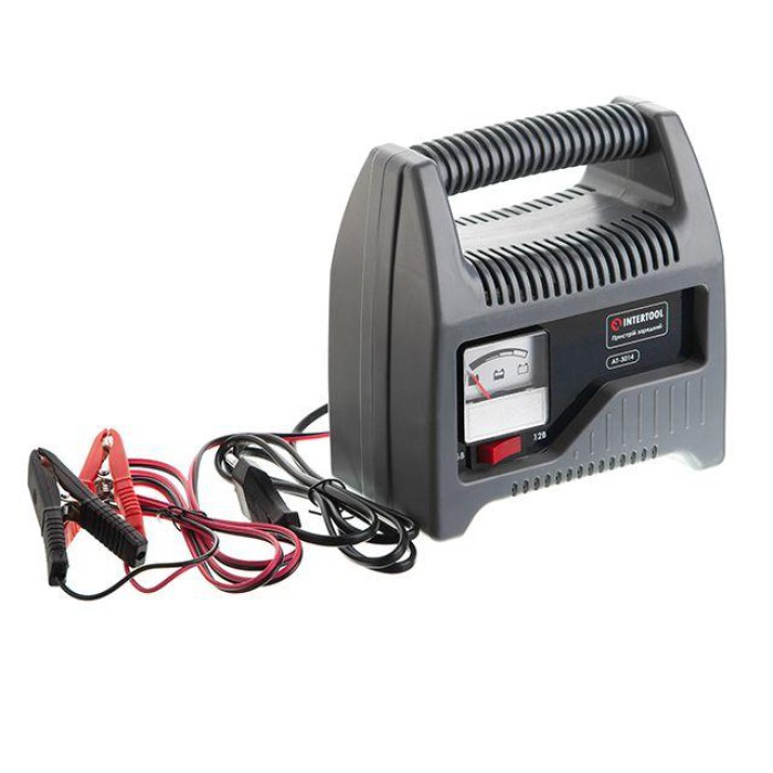 Автомобільний зарядний пристрій для АКБ INTERTOOL AT-3014