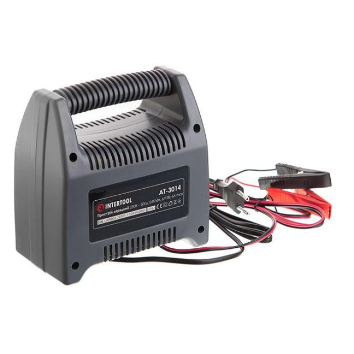 Автомобільний зарядний пристрій для АКБ INTERTOOL AT-3014
