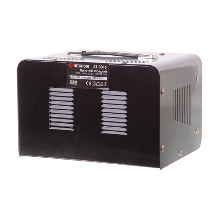 Автомобільний зарядний пристрій для АКБ INTERTOOL AT-3015
