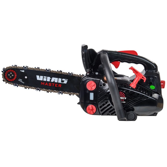 Бензопила ланцюгова Vitals Master BKZ 2511s Black Edition, 800 Вт, 1.1 л. с., 25.4 см3, шина 305 мм, бак 230мл.