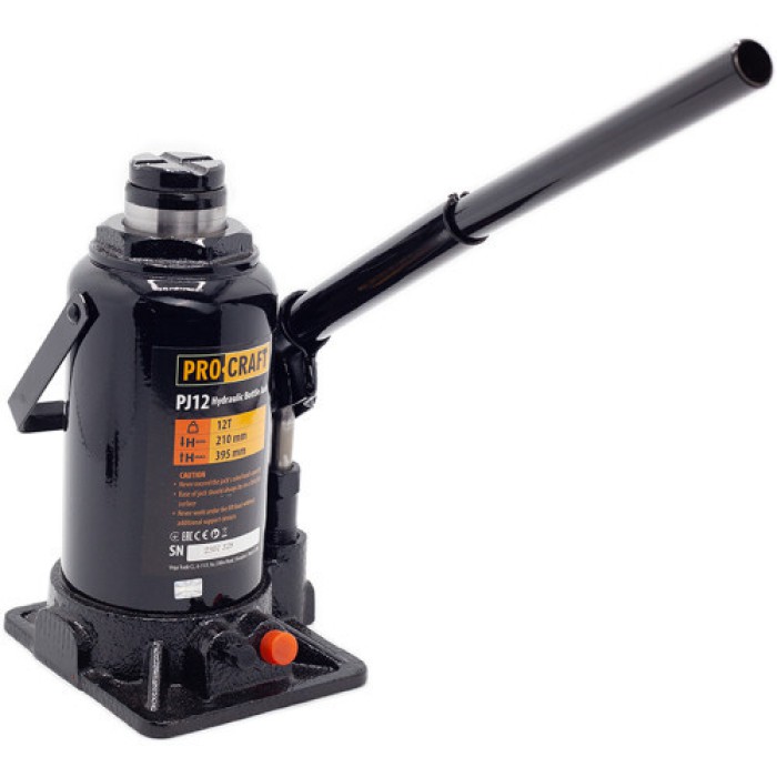Домкрат гідравлічний Procraft PJ12 бренд UNIVERSAL (12 т, 210-385 мм)