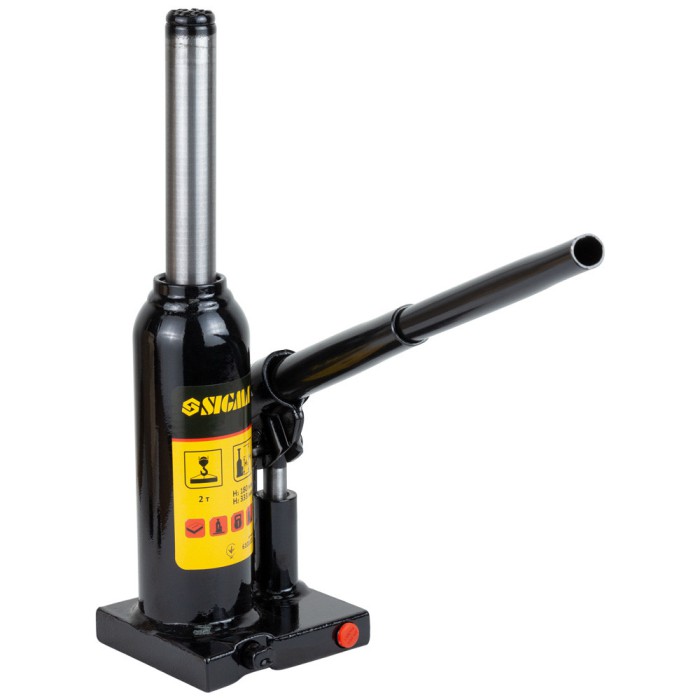 Домкрат гідравлічний пляшковий 2 т H 180-333мм SIGMA (6101021)