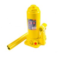 Домкрат гидравлический бутылочный MasterTool 86-1050, 5 т, 216-413 мм в пласт. кейсе