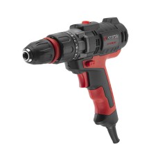 Дриль-шурупокрут електричний INTERTOOL WT-0110, 420 Вт, 0-1800 об/хв, 2 скор., 20 Nм, DFR патрон