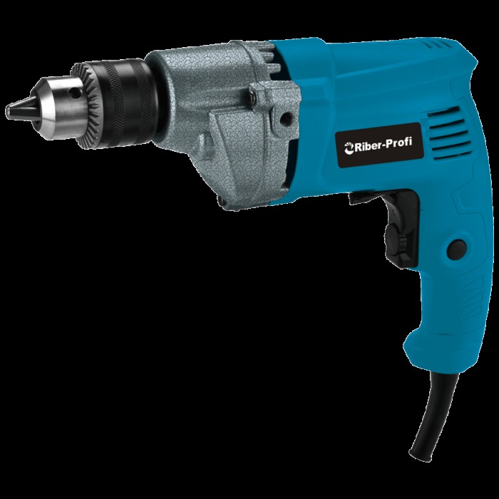 Дрель электрическая безударная Riber-Profi Д13/950М, 950 Вт, 1400 об/мин, ключевой патрон 13 мм, реверс