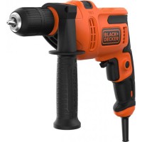 Дриль ударний Black+Decker BEH200-QS, 500 Вт 2900 об/хв 49300 уд/хв