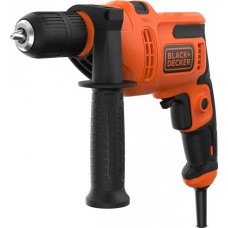 Дрель ударная Black+Decker BEH200-QS, 500 Вт 2900 об/мин 49300 уд/мин