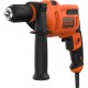 Дриль ударний Black+Decker BEH200-QS, 500 Вт 2900 об/хв 49300 уд/хв