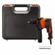 Дрель ударная Black+Decker BEH550K-QS, 550 Вт + кейс