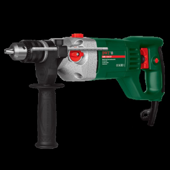 Дрель ударная DWT SBM-1050 DТ двухскоростная, 1050 Вт