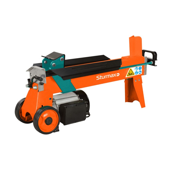 Дровокол електричний Sturmax WSM1022, 2200 Вт, 5т зусилля, горизонтальний