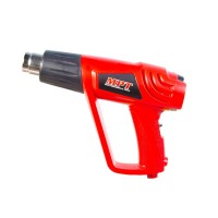 Фен промисловий MPT MHG2003, 2000 Вт, 350-550*С, 300-500 л/хв, аксес 5 шт.