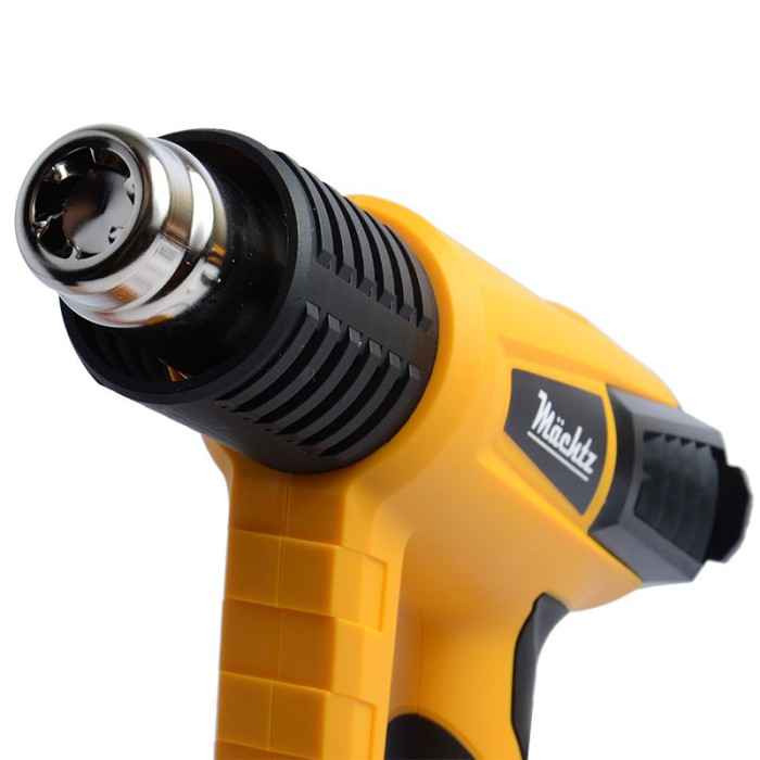 Фен промисловий Machtz MHG-2260T, 2200 Вт, повітряний потік 500 л/хв, температура 50-600 °С, 3 режиму Фен промисловий Machtz MHG-2260T, 2200 Вт, повітряний потік 500 л/хв, температура 50-600 °С, 3 режиму