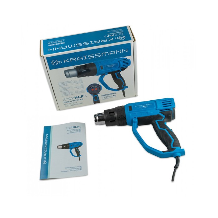 Фен будівельний KRAISSMANN 2002 HLP 3 Фен будівельний KRAISSMANN 2002 HLP 3