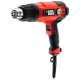 Фен будівельний мережевий BLACK+DECKER KX2200K-QS (2 кВт, максимальна t=645°С, 750 л/хв, 2 режими)