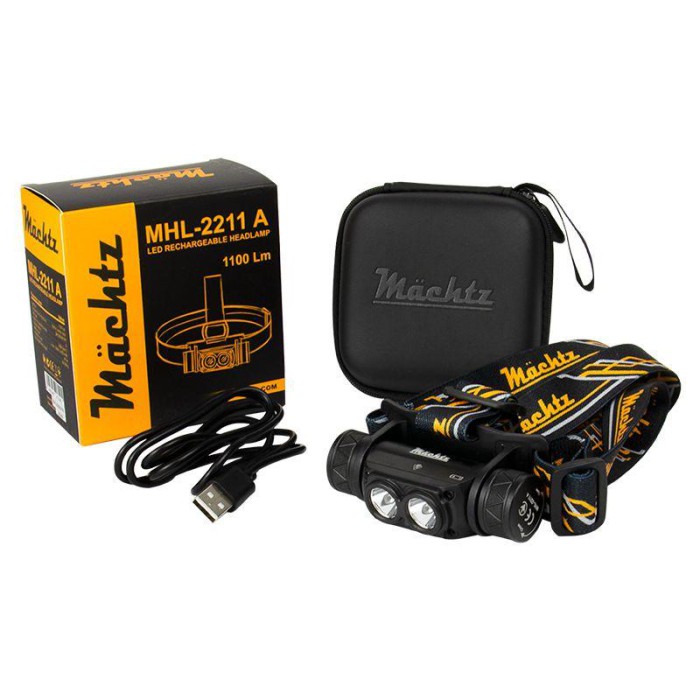 Ліхтар налобний світлодіодний Mächtz MHL-2211 A