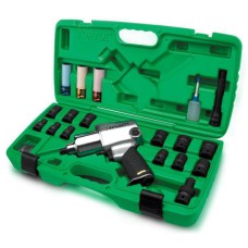 Гайковерт пневматический с набором головок TOPTUL GDAI2703 (1/2" 27ед.)