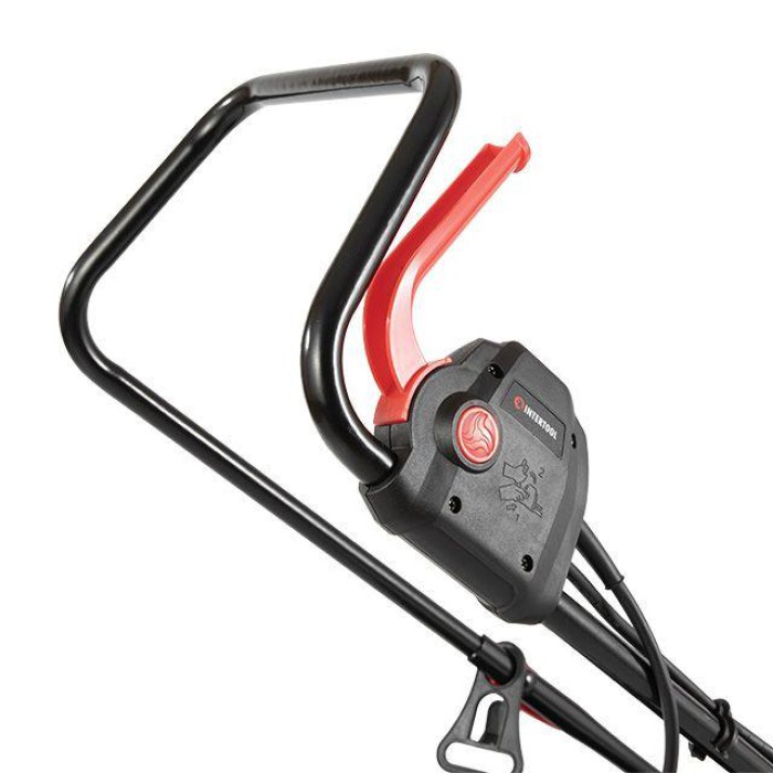 Газонокосарка електрична INTERTOOL DT-2262, 1.8 кВт, захват 400 мм, висота зрізу 25-75 мм, контейнер 35 л