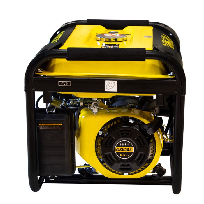 Генератор бензиновий 2.5/2.8 кВт 4-тактний ручний запуск Pro-S SIGMA (5710521)