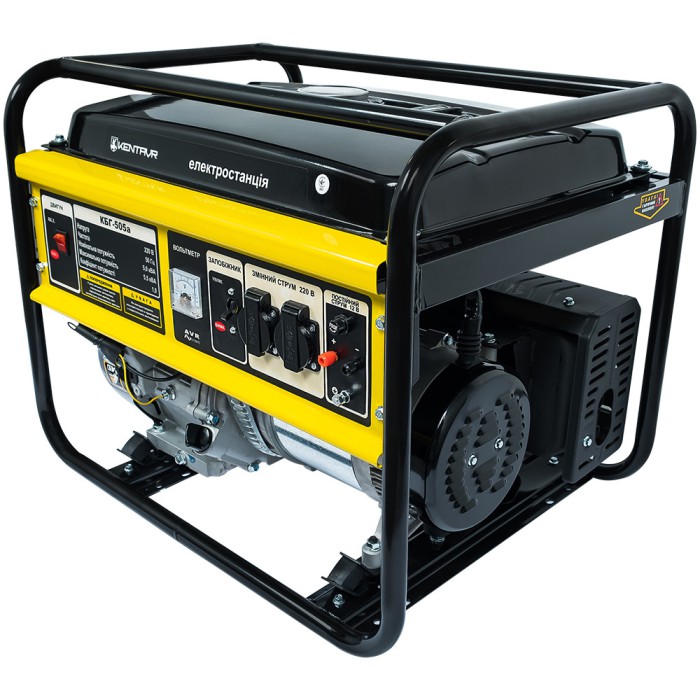 Генератор бензиновый Кентавр КБГ505а (2021) (5.5 кВт)