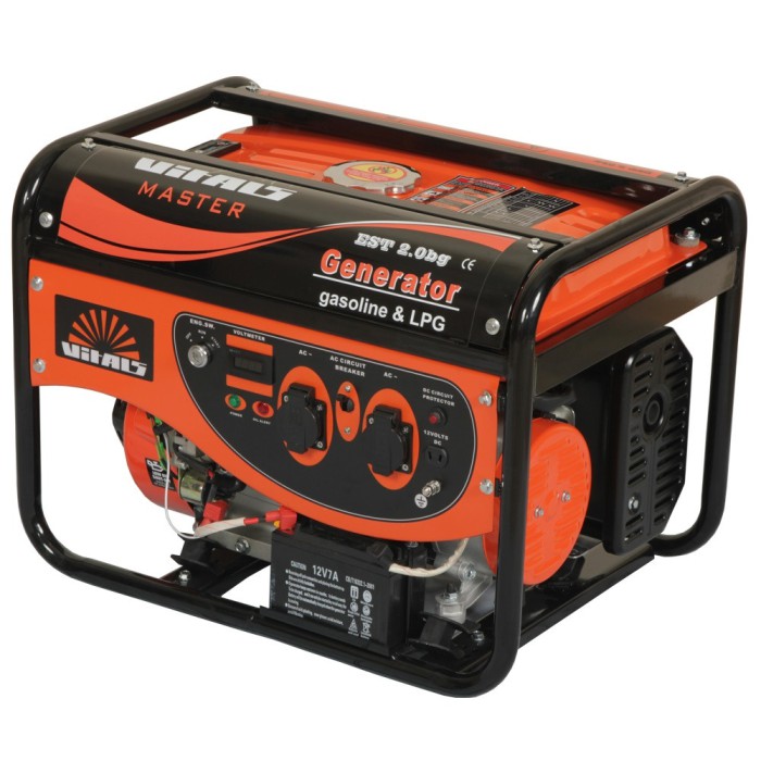 Генератор газ/бензин Vitals Master EST 2.0 bg
