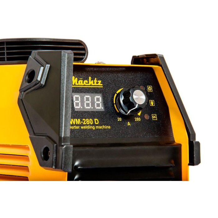 Інверторний зварювальний апарат Machtz MWM-280 D, 7.1 кВт, зварювальний струм 20-255 А, діаметр електрода 1.6-5.0