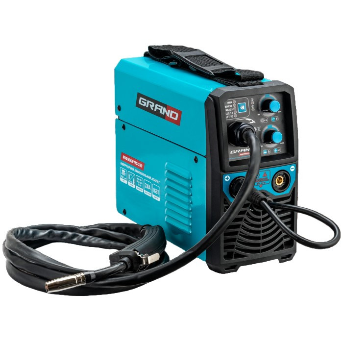 Інверторний зварювальний напівавтомат Grand MIG/MMA/TIG-330