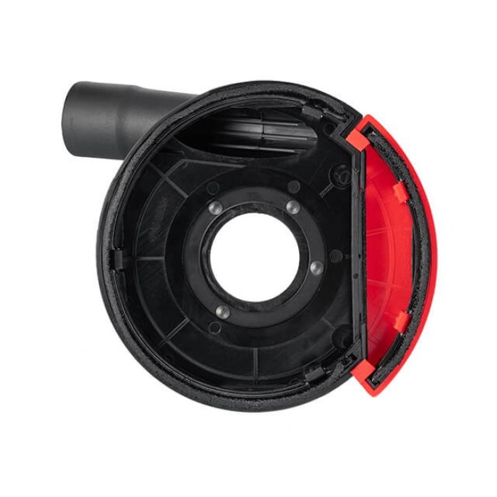 Кожух із пиловідводом під КШМ 125 мм, для шліфування INTERTOOL ST-0004