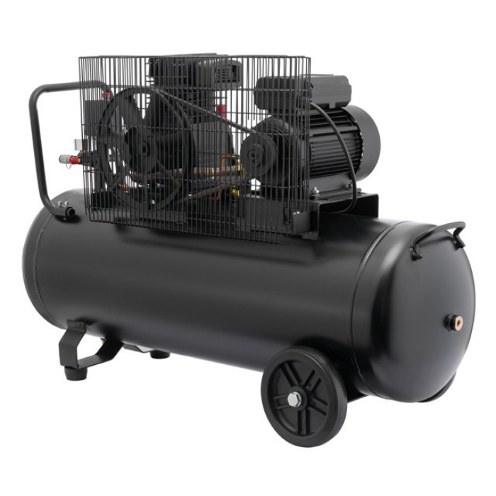 Компресор INTERTOOL PT-0012, 100 л, 1.8 кВт, 220 В, 10 атм, 250 л/хв