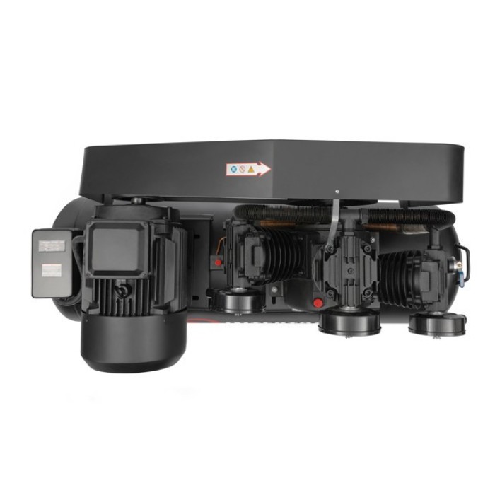 Компресор INTERTOOL PT-0050, 300 л, 11 кВт, 380 В, 8 атм, 1600 л/хв. 3 циліндра