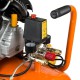 Компресор V 2.2 кВт 386 л/хв 8бар 50 л (2 крани) GRAD (7043935)