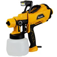Краскопульт електричний Mächtz MSG-1210 L, 650 Вт, 2 форсунки, 1200 мл/хв, бачок 1,2 л, підсвічування