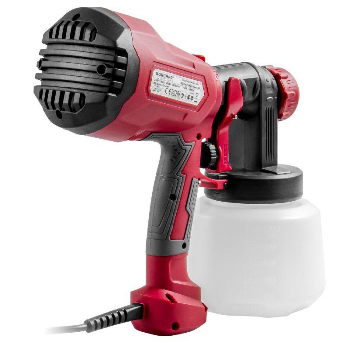 Електричний фарбопульт Worcraft SG04-1000 (дві форсунки 1,8 і 2,6 мм)