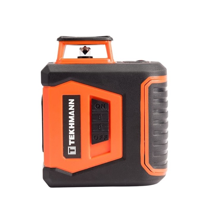 Лазерний рівень Tekhmann TSL-5, робоча відстань 20 м, горизонтальний промінь, вертикальний промінь, червоний діод