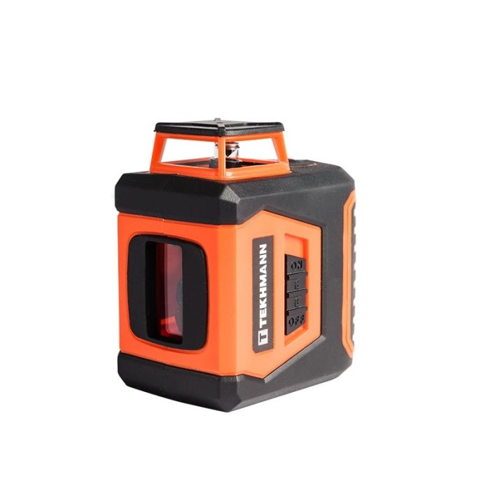Лазерний рівень Tekhmann TSL-5, робоча відстань 20 м, горизонтальний промінь, вертикальний промінь, червоний діод