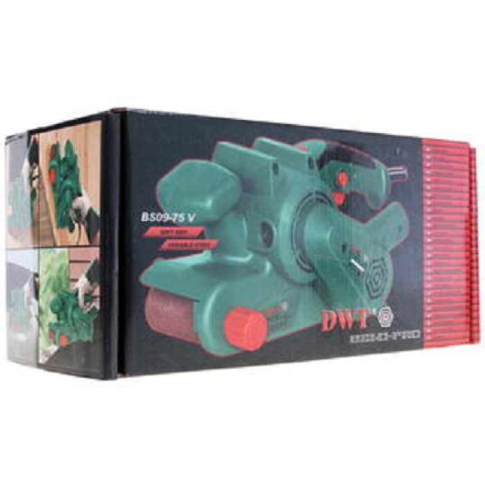 Стрічкова шліфувальна машина DWT BS09-75 V
